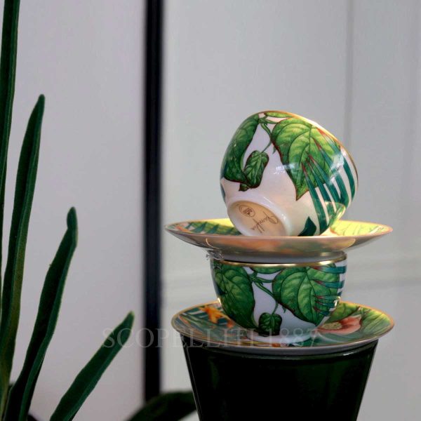 hermes passifolia tea cups