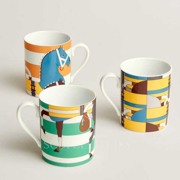 hermes rocabar 3 mugs