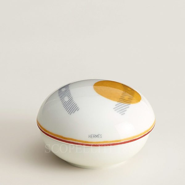 hermes bowl with lid small saut