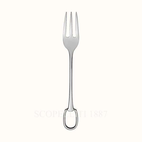 hermes serving fork attelage steel