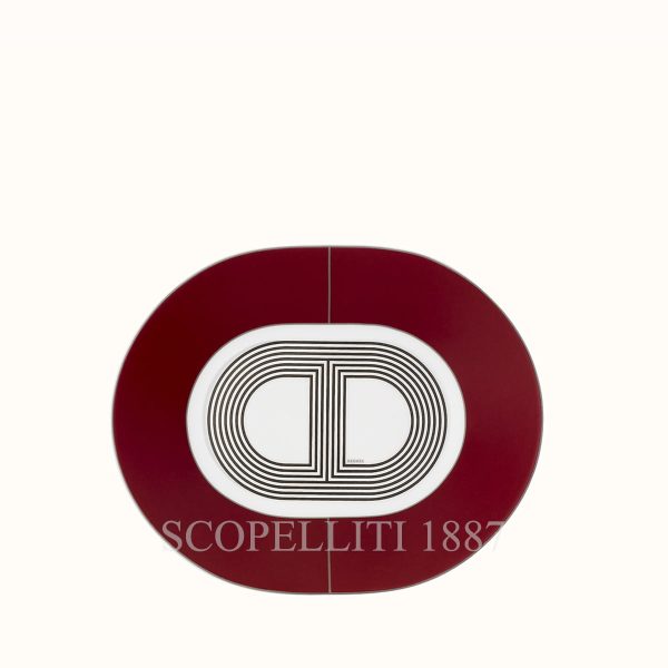 hermes rallye porcelain dinnerware