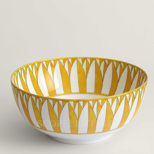 hermès soleil d’hermès large salad bowl
