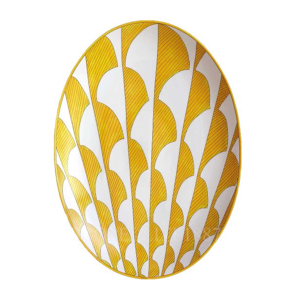 hermès soleil d’hermès medium oval platter