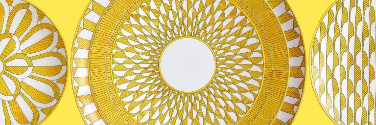 new hermes tableware soleil d'hermes