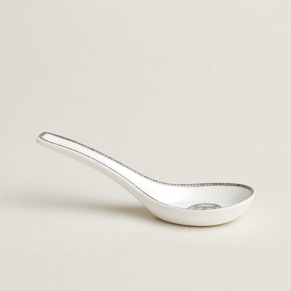 hermès mosaique au 24 platinum soup spoon