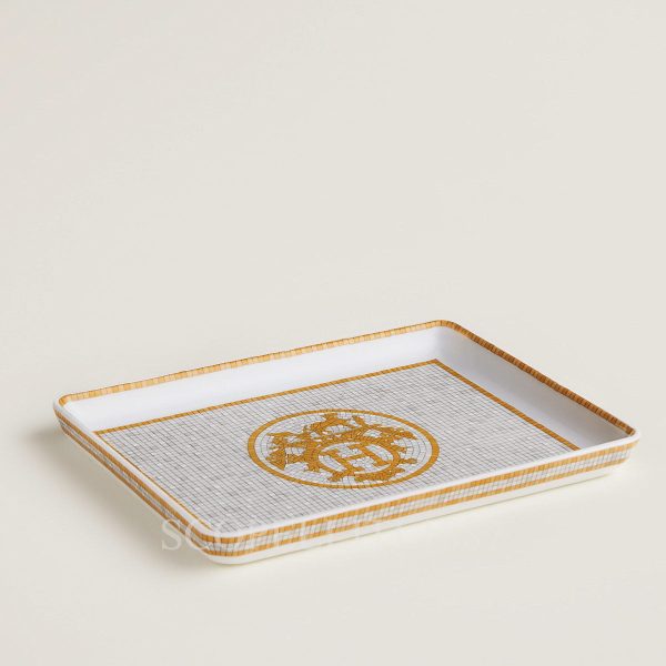 hermes sushi plate mosaique au 24 gold
