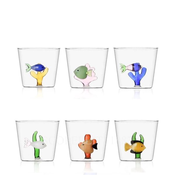 ichendorf tumblers with fish marine garden