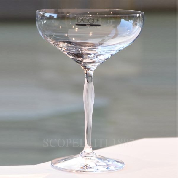 Lalique 100 Points Champagne Coupe Photo