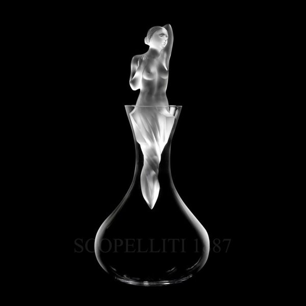 lalique aphrodite crystal decanter