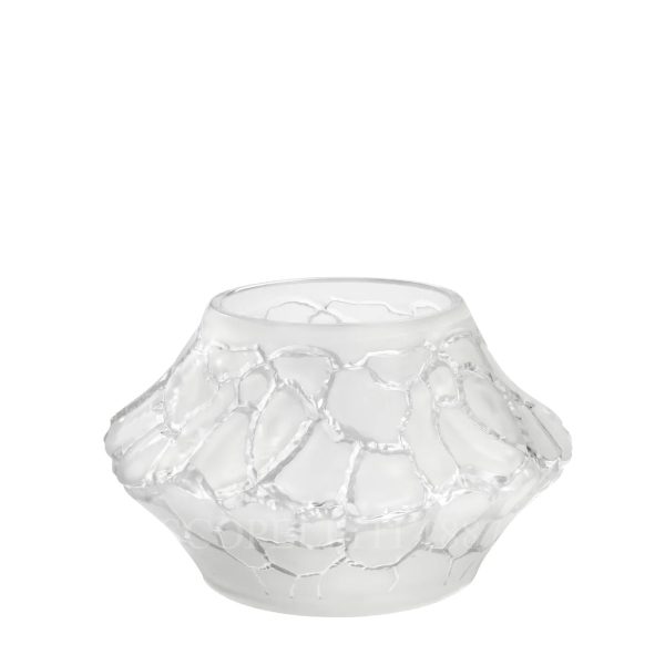 Lalique Caldera Vase Votive Small