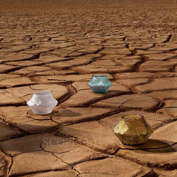 Lalique Caldera Vases Votive Small