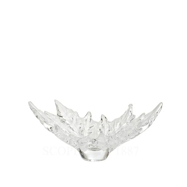 lalique champs elysees clear small oval bowl