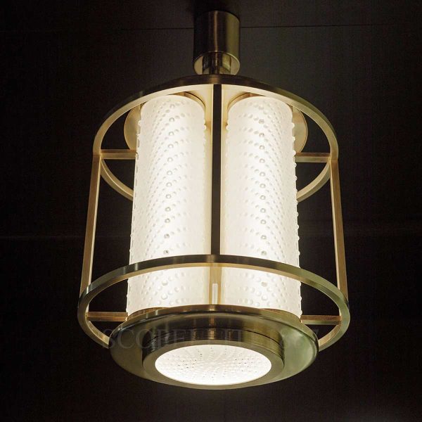 Lalique Coutard Lantern Small Gilded