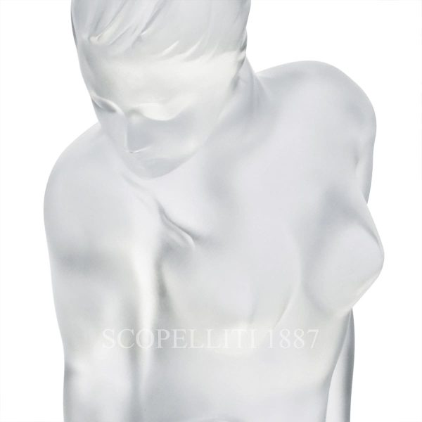 lalique crystal sculpture flores figurine