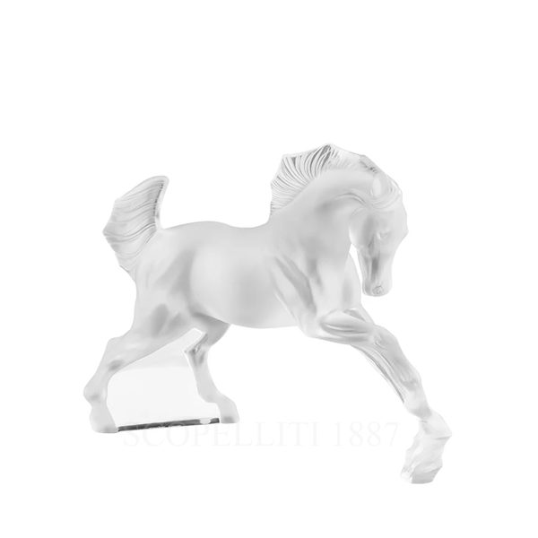 lalique horse sculpture