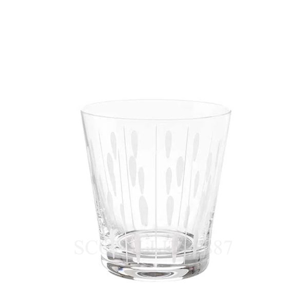 lalique lotus drops tumbler clear crystal handcrafted in france