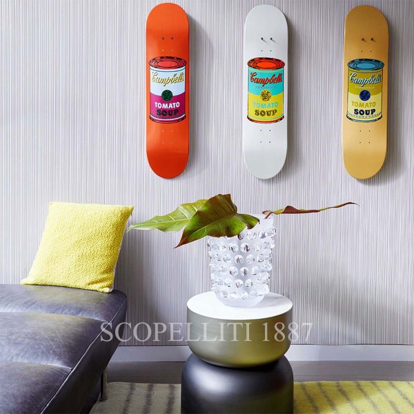 lalique clear crystal mossi xxl vase