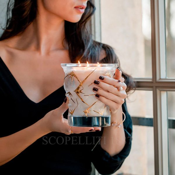 lalique scented candle oceans gold edition