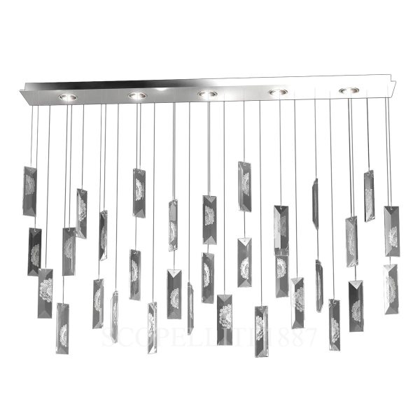 Lalique Serene Ceiling Lamp 32 Prisms