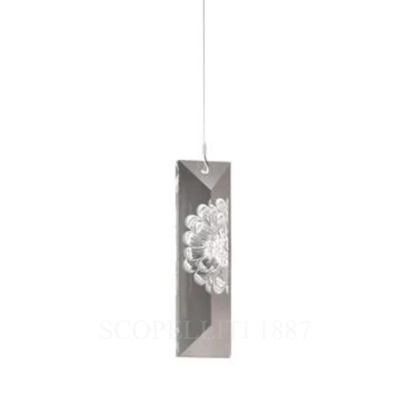 Lalique Serene Dahlia Simple Prism Ceiling Lamp