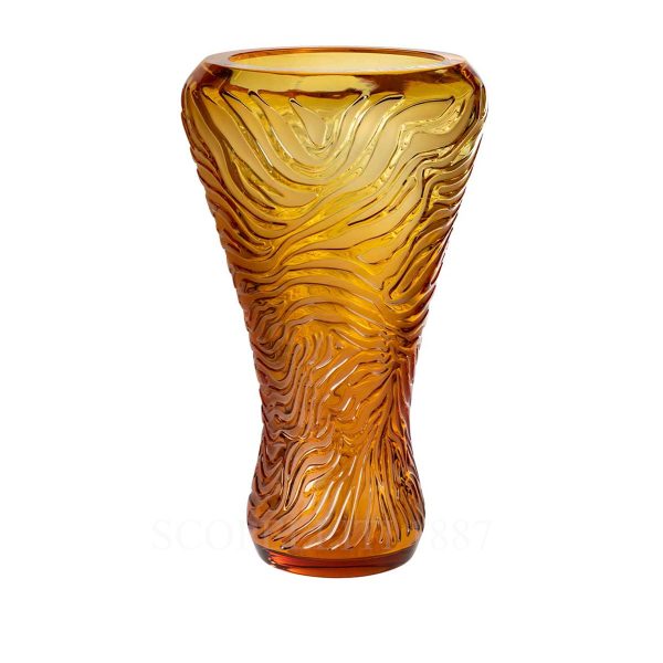 lalique tigre vase