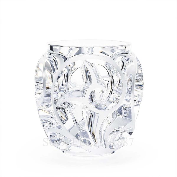 lalique tourbillons crystal vases