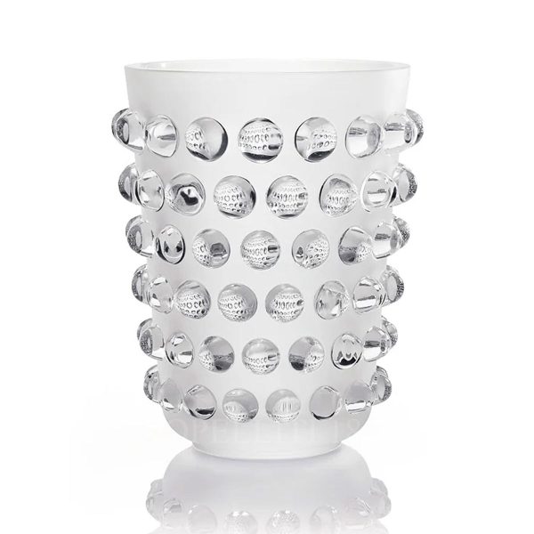 lalique vase mossi clear