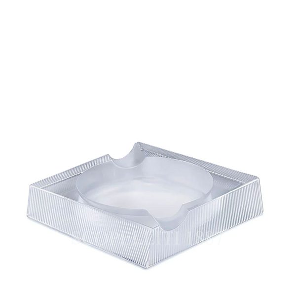 lalique wingen ashtray clear crystal handcrafted in france