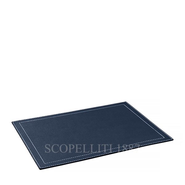 leather square place mat giobagnara