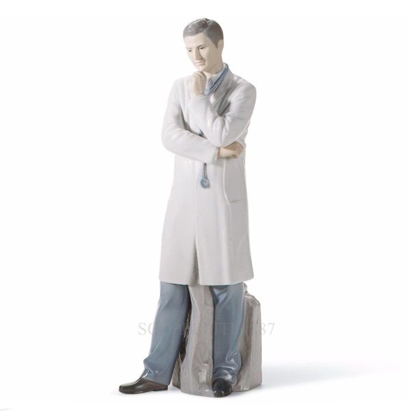 lladro doctor porcelain figurine