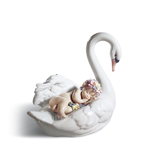 lladro drifting through dreamland porcelain figurine spanish designer