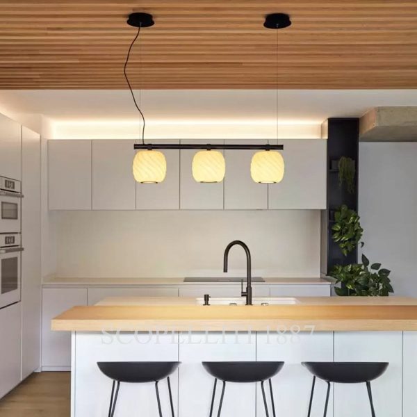 lladro ice cream hanging lamp 3 lights presentation