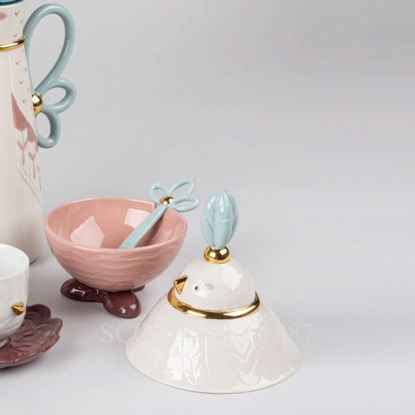 lladro kawki coffee set