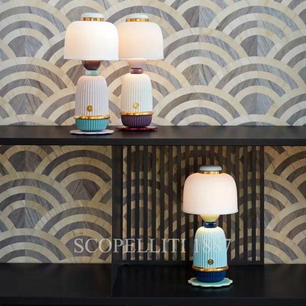 lladro kokeshi lamp presentation