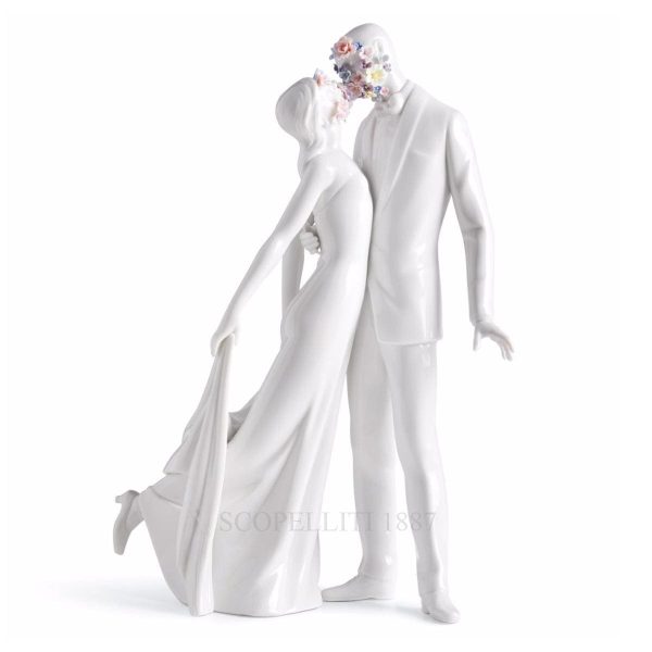 lladro love blossoms porcelain figurine spanish designer