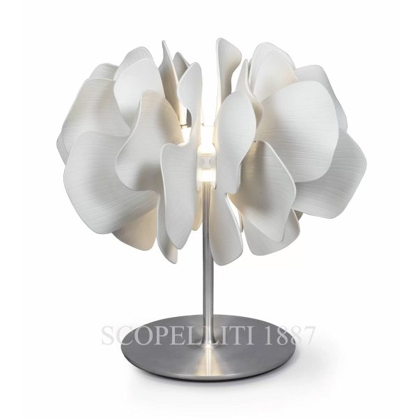 lladro nightbloom table lamp white