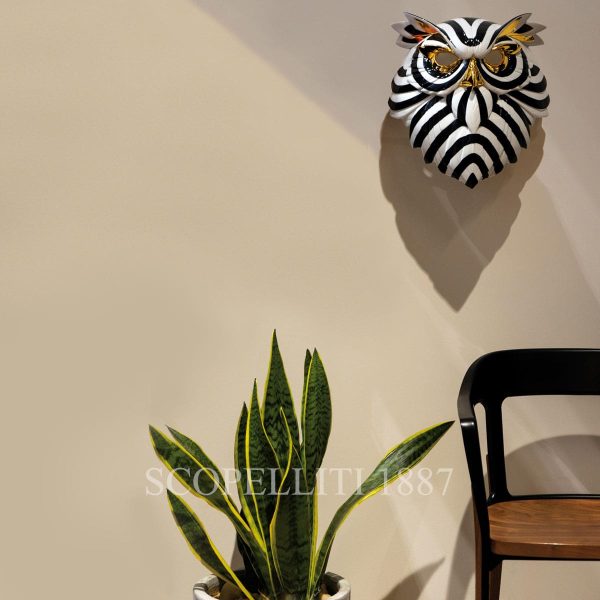 fierce portraits animal mask black gold by lladro