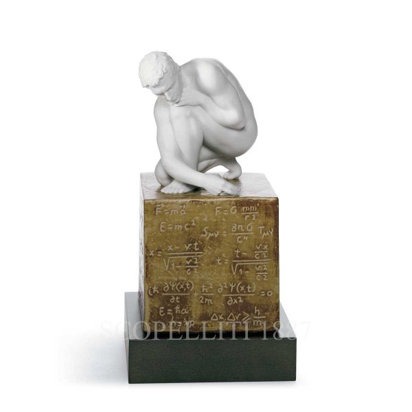 lladro scientia man figurine