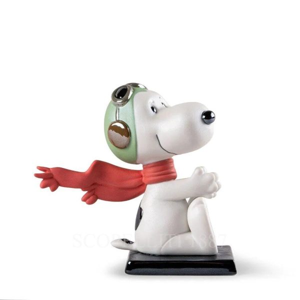 lladro snoopy figurine