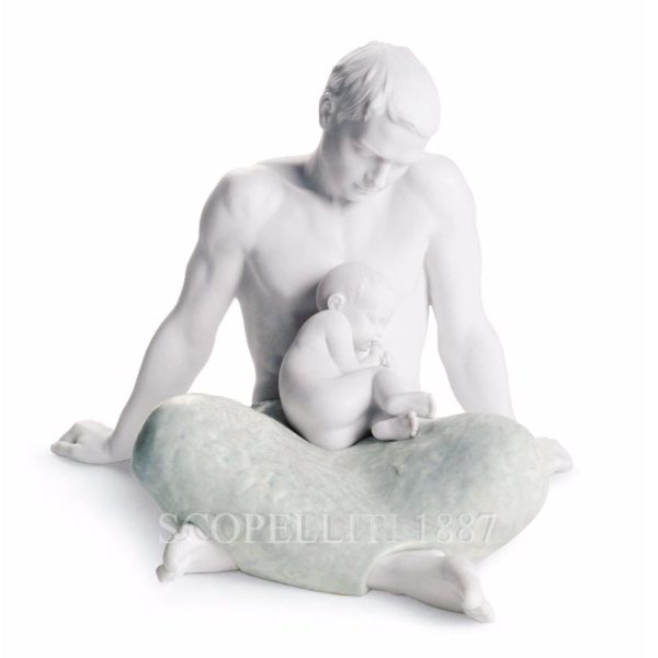 lladro the father porcelain figurine spanish designer