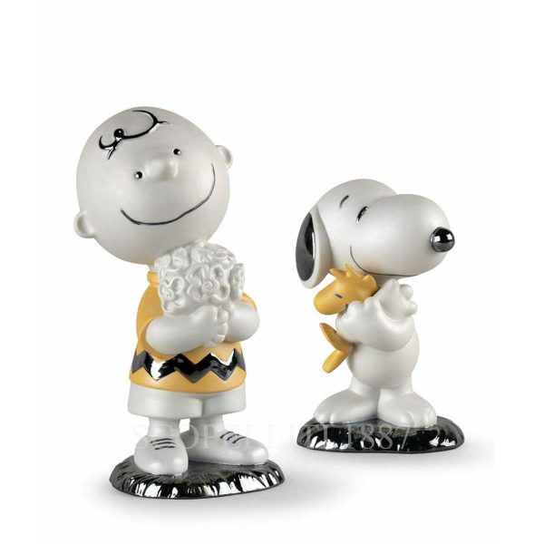 lladro the peanuts set