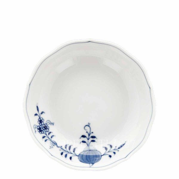 meissen blue onion style espresso cup saucer