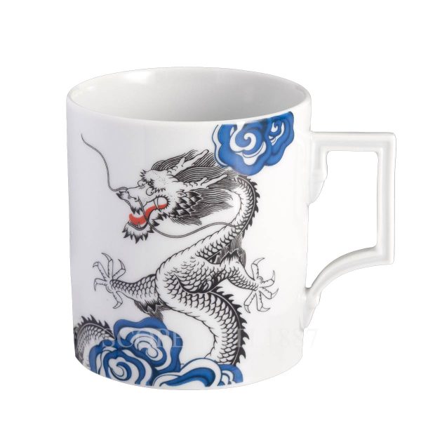 meissen mug fortune dragon