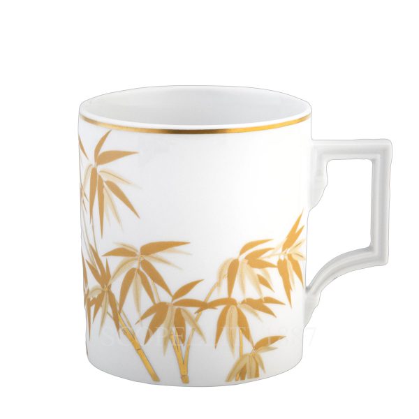 meissen golden bamboo mug
