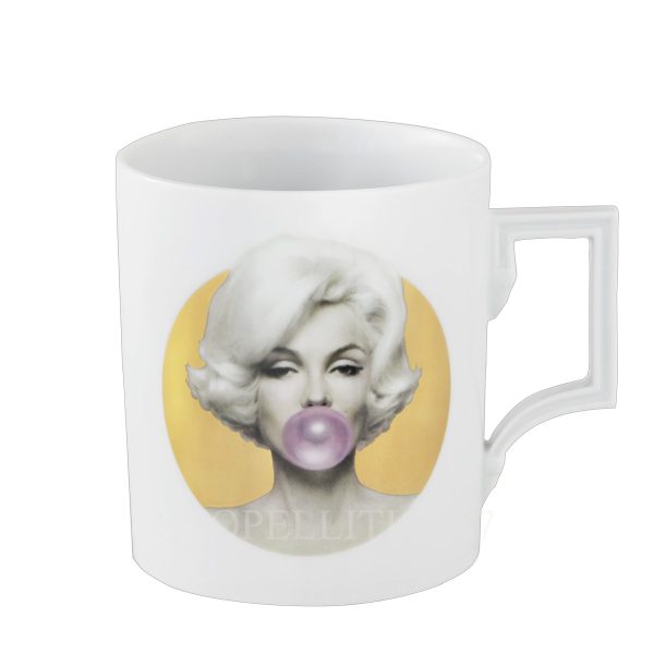 meissen mug marilyn gold