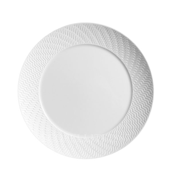 meissen no41 waves relief bisque dessert plate