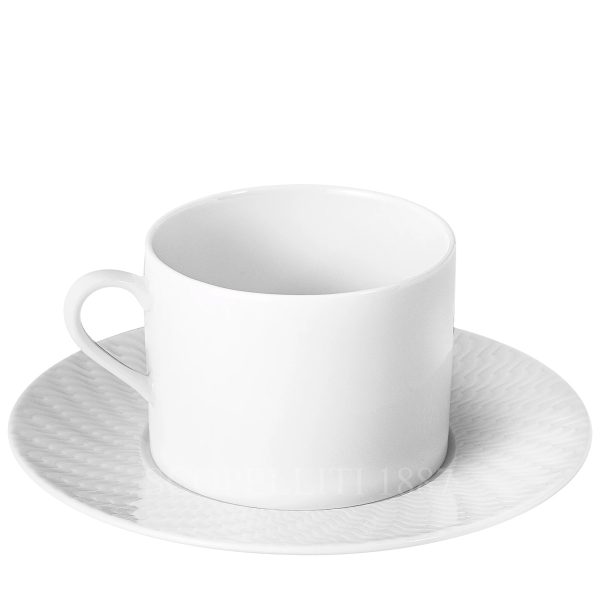 meissen no41 waves relief coffee cup and saucer back