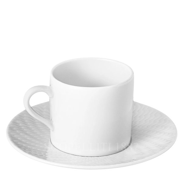 meissen no41 waves relief espresso cup and saucer back