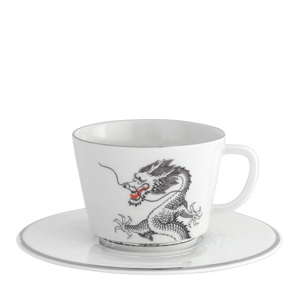 meissen vitruv fortune dragon cappuccino cup