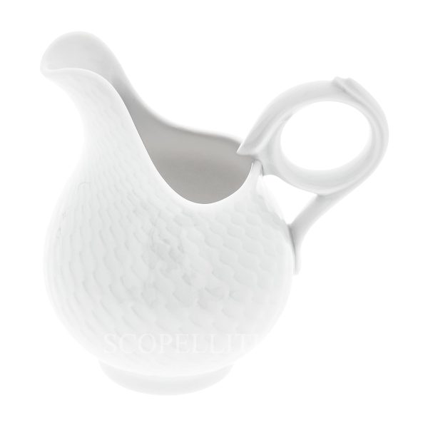 meissen waves relief creamer